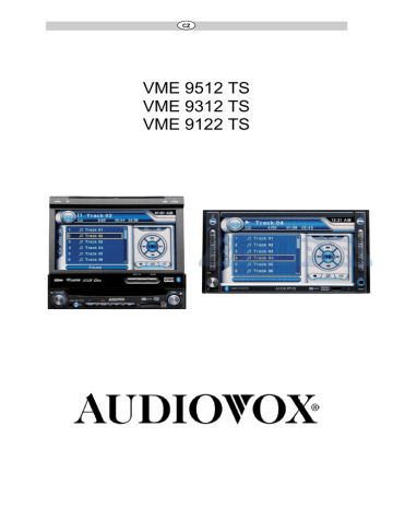 Audiovox | NAV101 - NAV 101 - Navigation System | Používateľská príručka | VME 9512 TS VME 9312 TS VME 9122 TS | Manualzz