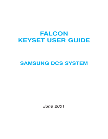 Samsung Falcon User guide Samsung Falcon User guide