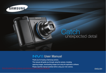 Samsung NV8 User manual Samsung NV8 User manual
