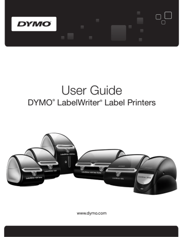 Dymo LabelWriter 400 Duo Guide User guide Dymo LabelWriter 400 Duo Guide User guide