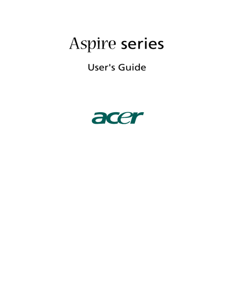 Acer Aspire T670, Aspire T650A, Aspire T650, Aspire SA80, Aspire SA85, Aspire SA60 User manual Acer Aspire T670, Aspire T650A, Aspire T650, Aspire SA80, Aspire SA85, Aspire SA60 User manual