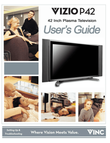 Vizio P42 HD, P42 ED, BRAVO D1, P42HD - 42 Vizio P42 HD, P42 ED, BRAVO D1, P42HD - 42