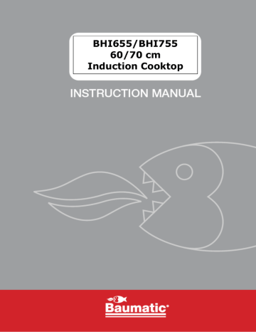 Baumatic BHI755 User manual | Manualzz