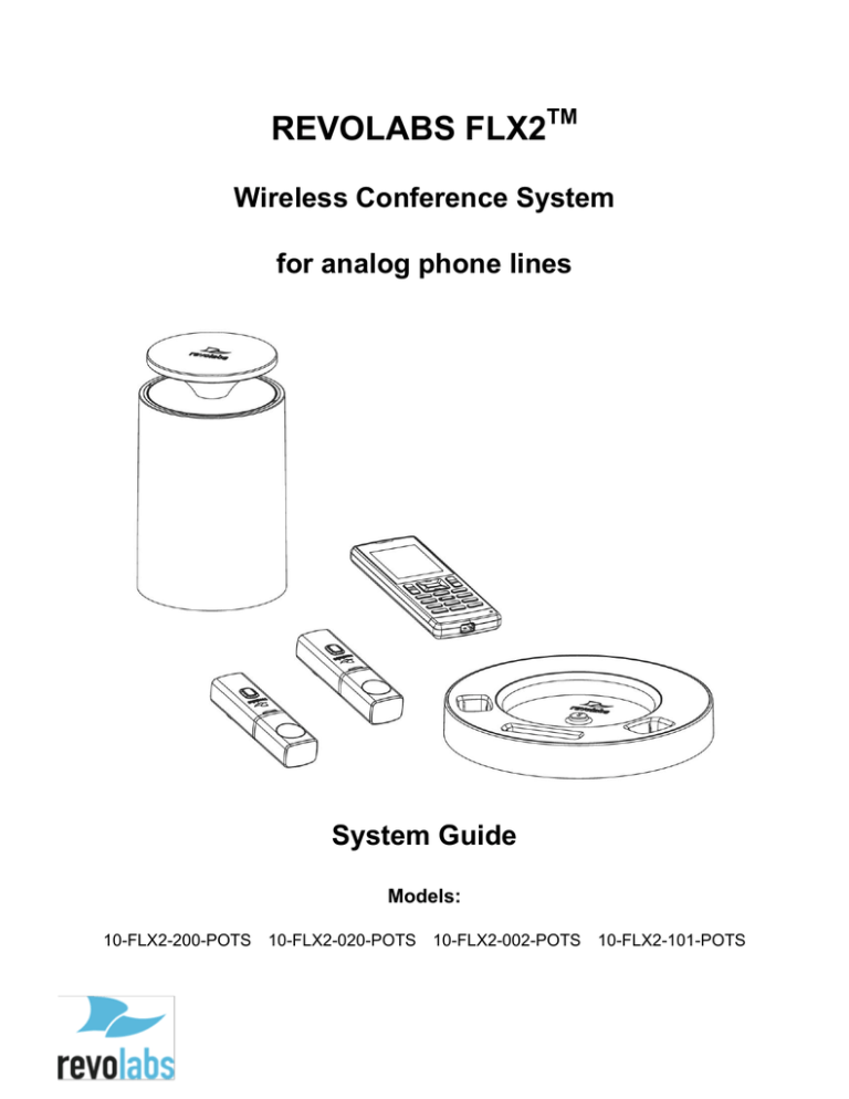 Revolabs 10-FLX2-020-POTS Product information Revolabs 10-FLX2-020-POTS Product information