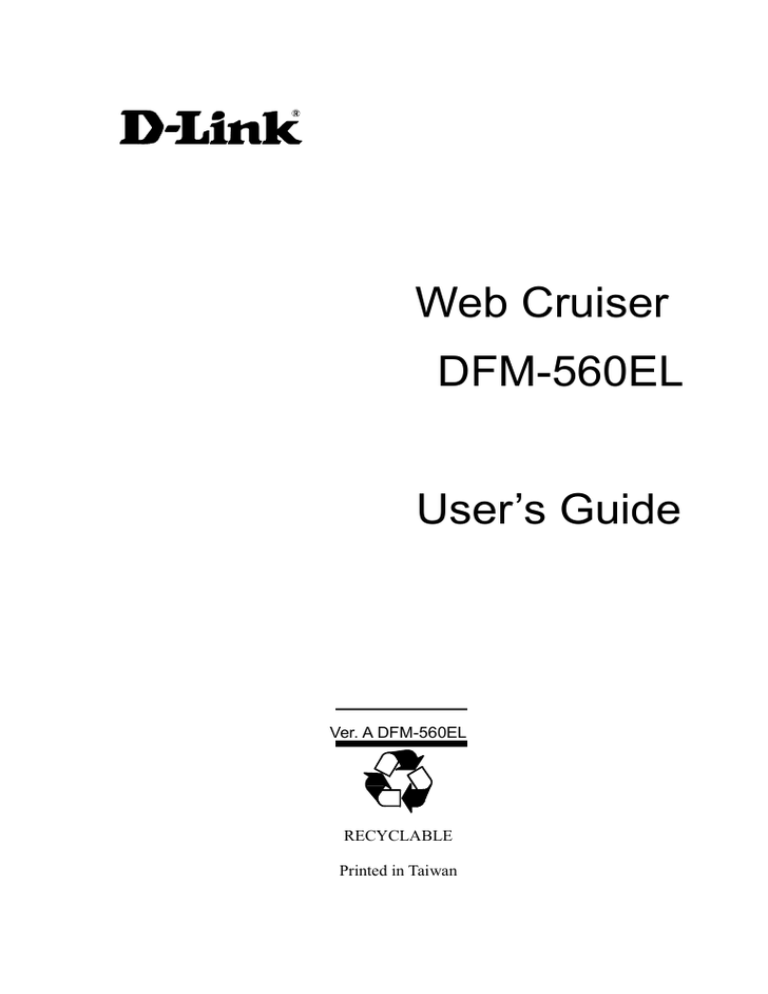 D-Link DFM-560EL User guide D-Link DFM-560EL User guide