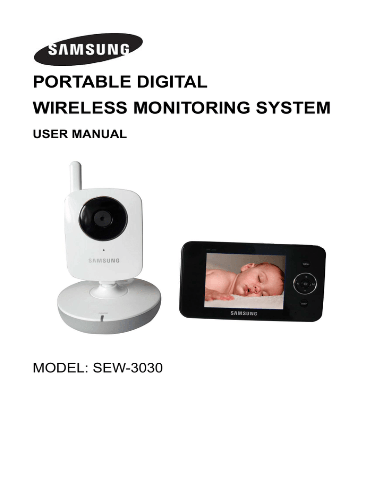 Samsung SEW-3030 User manual Samsung SEW-3030 User manual