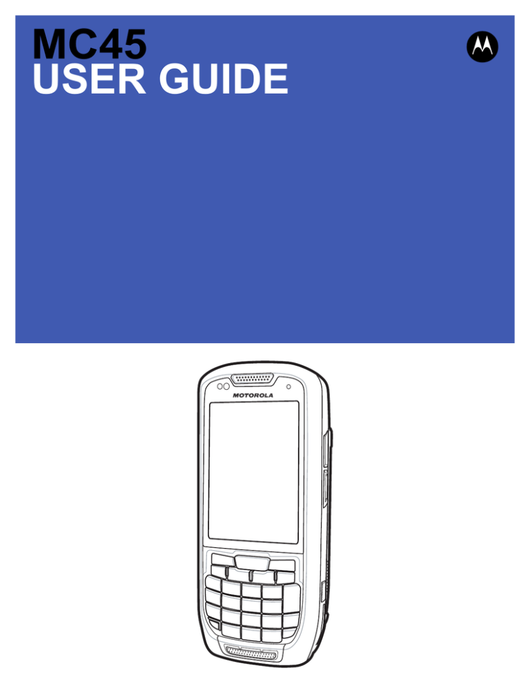 Motorola MC45 User guide Motorola MC45 User guide