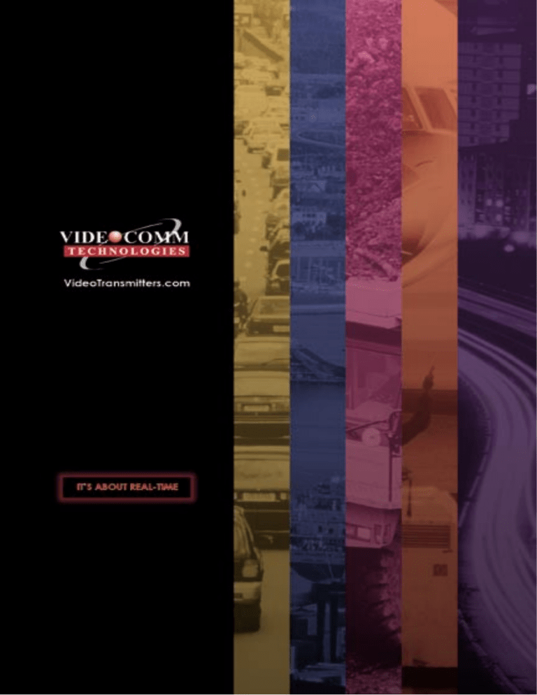 VideoComm Technologies TCO-5808 series User manual VideoComm Technologies TCO-5808 series User manual