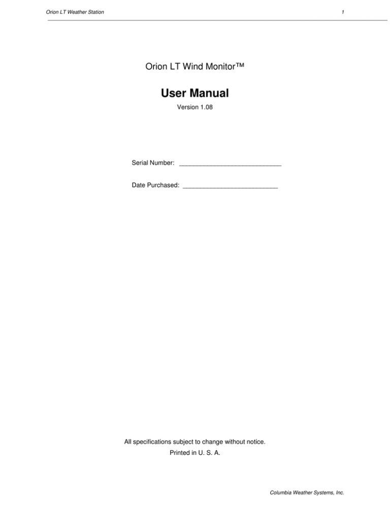 Vaisala WINDCAP WMT52 User manual Vaisala WINDCAP WMT52 User manual