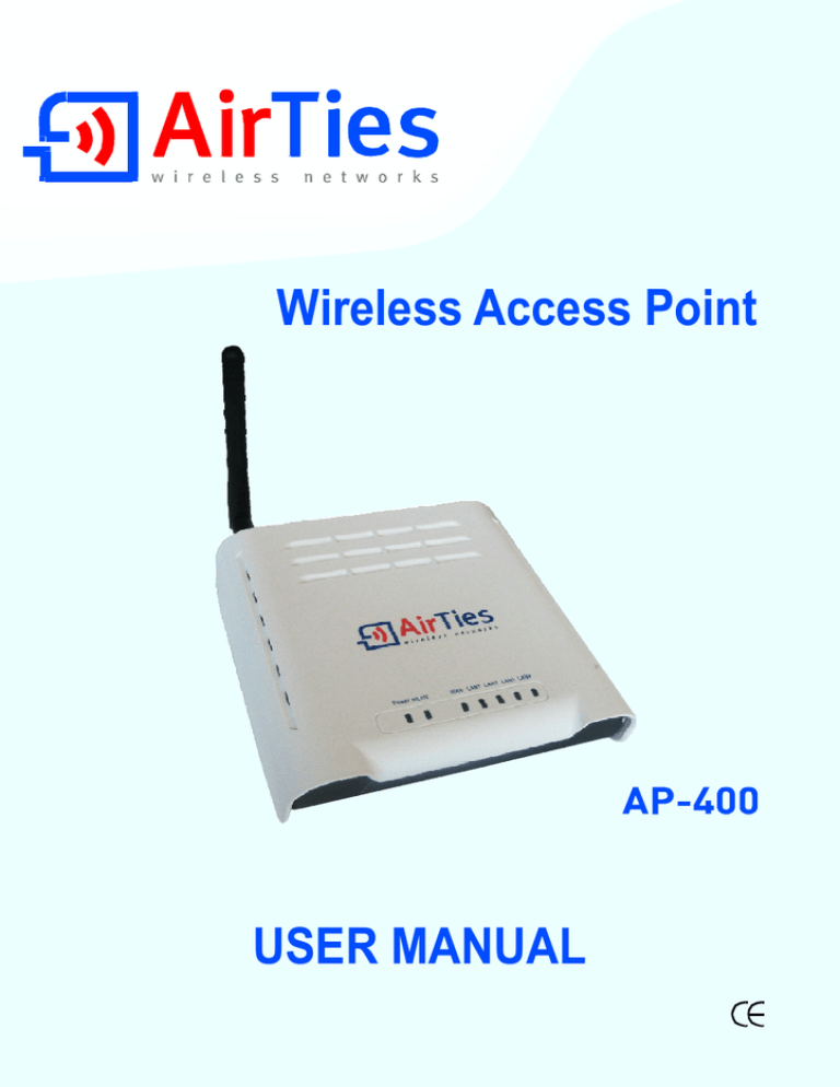AirTies AP-400 User manual AirTies AP-400 User manual