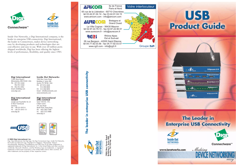 Digi Edgeport 412 User manual Digi Edgeport 412 User manual