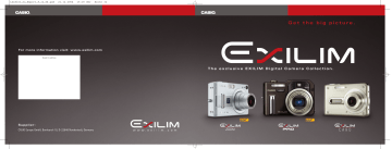 Casio EX S100 - EXILIM CARD Digital Camera User manual Casio EX S100 - EXILIM CARD Digital Camera User manual