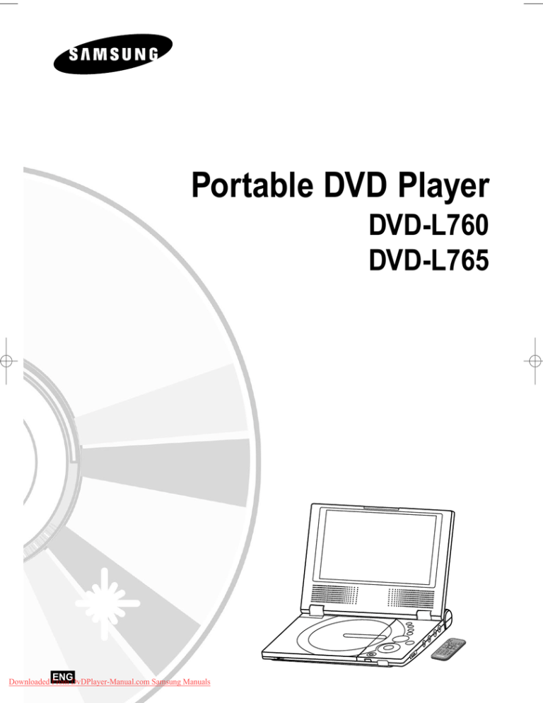 Samsung DVD-L760 Specification Samsung DVD-L760 Specification