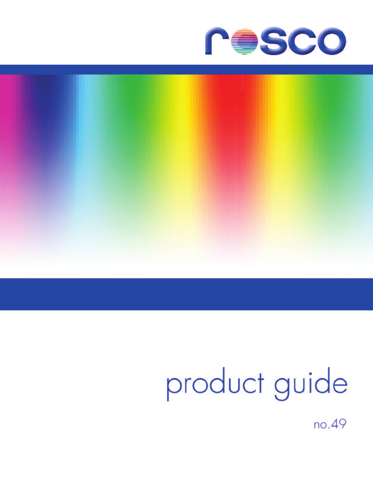 Rosco Laboratories Rosco Delta 6000 User manual Rosco Laboratories Rosco Delta 6000 User manual