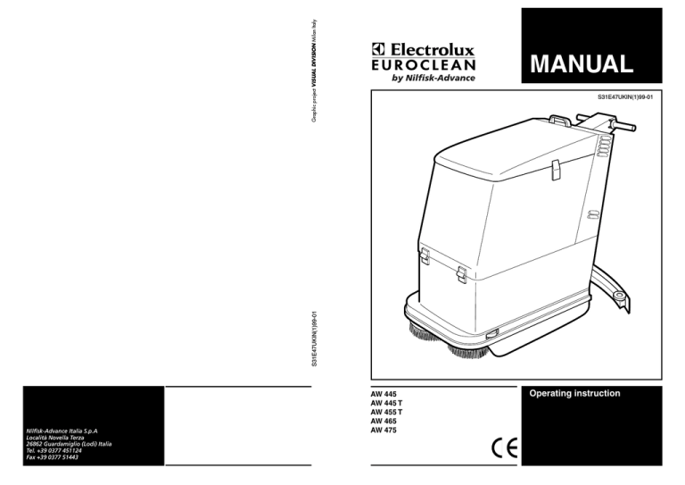 Electrolux AW 465 Specification Electrolux AW 465 Specification