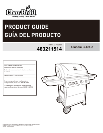 Char-Broil C-69G5 Product manual | Manualzz