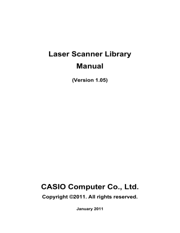 Casio DT-X8 Series User manual Casio DT-X8 Series User manual