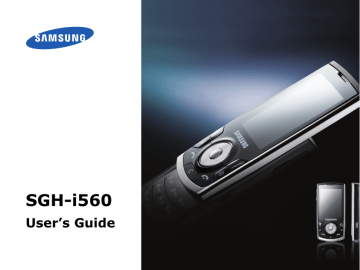 Samsung SGH-i560V User's Guide | Manualzz Samsung SGH-i560V User's Guide | Manualzz