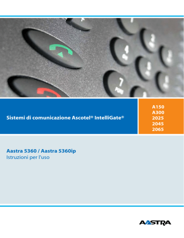 Manuale utente | eud-0842_it - Aastra 5360 / 5360ip | Manualzz