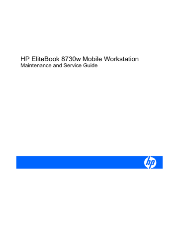 HP EliteBook 8730w Specification HP EliteBook 8730w Specification