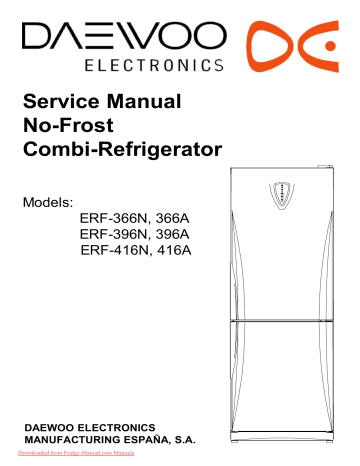 ERF-384MBI | Daewoo ERF-396 Service manual | Manualzz
