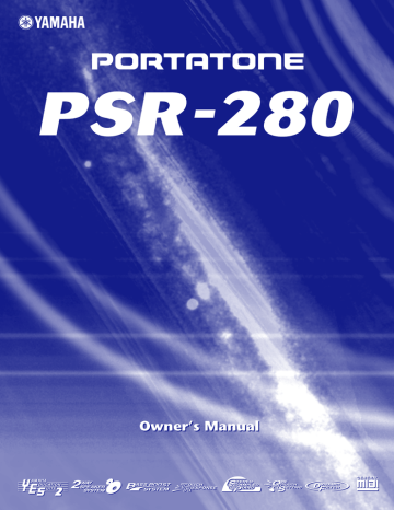 Yamaha PSR-280 Specification | Manualzz