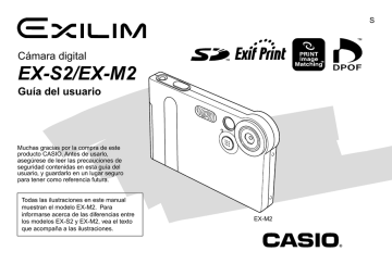 Casio Exilim EX-M2 Guía del usuario | Manualzz