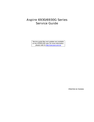 Acer 6930 6082 - Aspire - Core 2 Duo GHz Technical information | Manualzz Acer 6930 6082 - Aspire - Core 2 Duo GHz Technical information | Manualzz