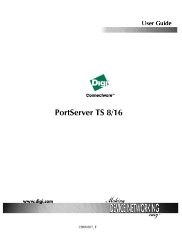 Managing the OS and Configuration. Digi PortServer TS 8 | Manualzz Managing the OS and Configuration. Digi PortServer TS 8 | Manualzz