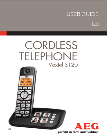 AEG Voxtel S120 User guide AEG Voxtel S120 User guide