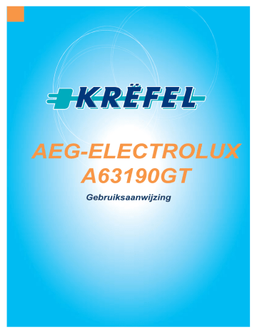 AEG A63190GT User manual AEG A63190GT User manual