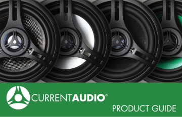 Current Audio AMP-1270 User manual Current Audio AMP-1270 User manual