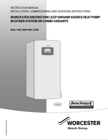 Worcester Greenstore 7kW Instruction manual | Manualzz Worcester Greenstore 7kW Instruction manual | Manualzz