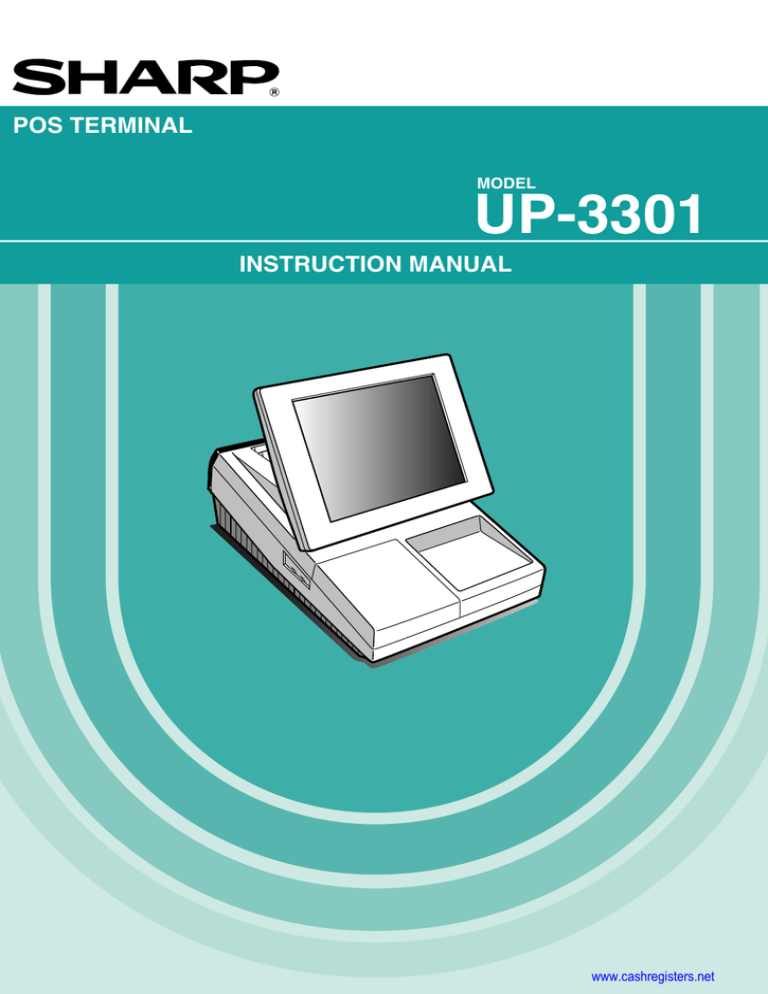 Sharp UP-3301 User manual Sharp UP-3301 User manual