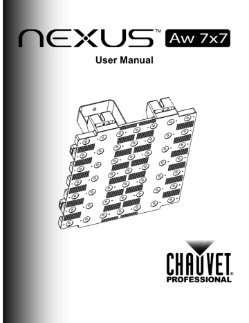 Chauvet Nexus User manual | Manualzz