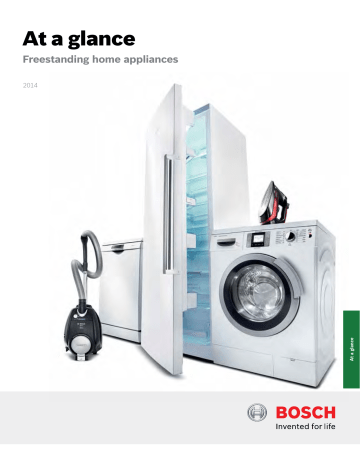 Bosch GSN36AW31G User manual Bosch GSN36AW31G User manual
