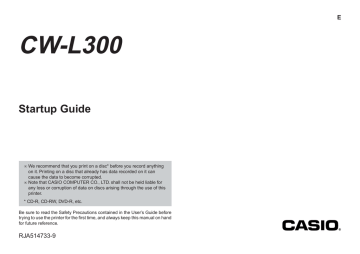 Casio RJA514733-9 User's Guide Casio RJA514733-9 User's Guide