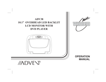 Advent ADV38 Installation guide | Manualzz