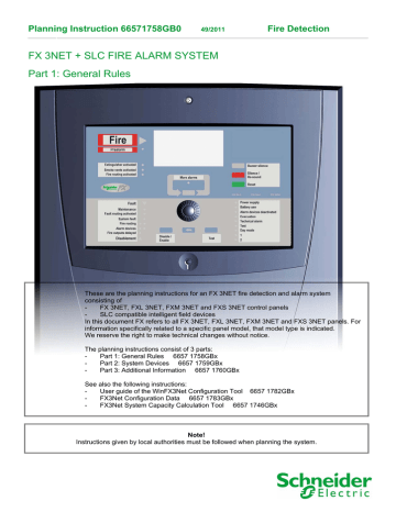Schneider Electric FX 3NET User guide | Manualzz Schneider Electric FX 3NET User guide | Manualzz