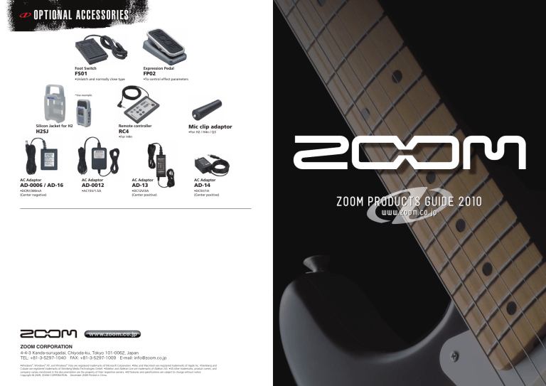 Zoom B9.1ut User manual Zoom B9.1ut User manual