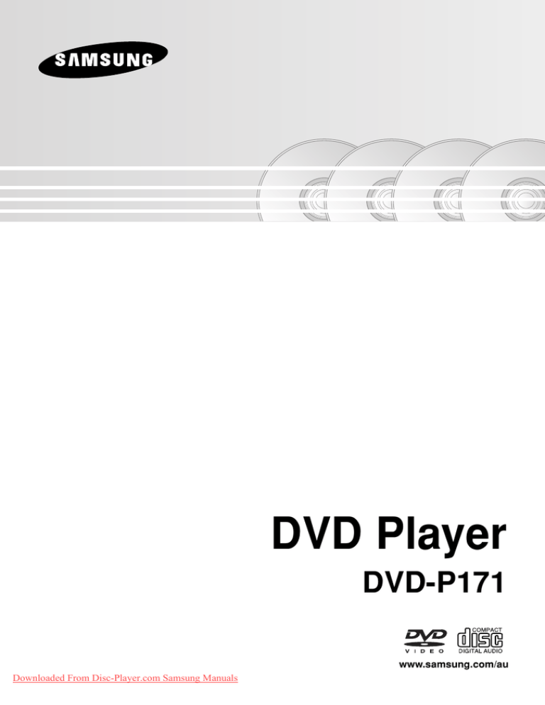 Samsung 525p User manual Samsung 525p User manual