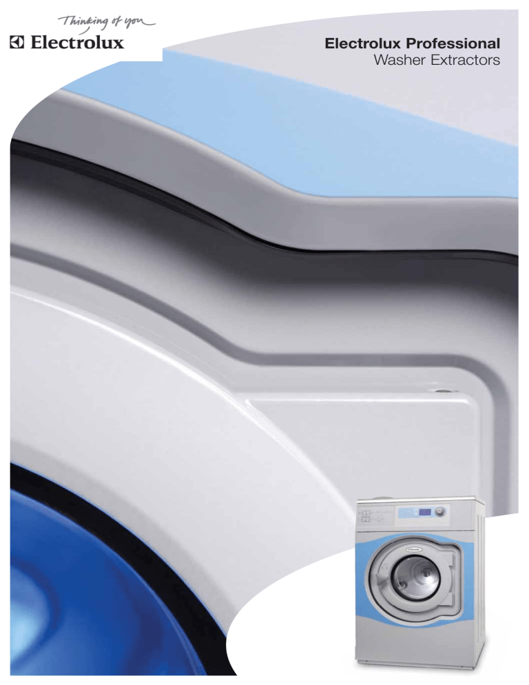 Electrolux Washer User manual Electrolux Washer User manual