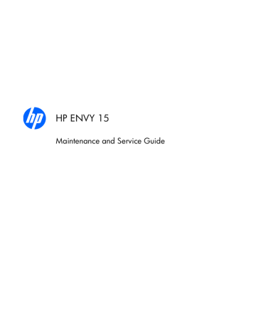 HP (Hewlett-Packard) E0M37UA#ABA Laptop Maintenance and Service Guide | Manualzz HP (Hewlett-Packard) E0M37UA#ABA Laptop Maintenance and Service Guide | Manualzz