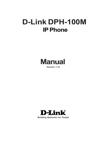 D-Link DPH-100M User manual | Manualzz D-Link DPH-100M User manual | Manualzz