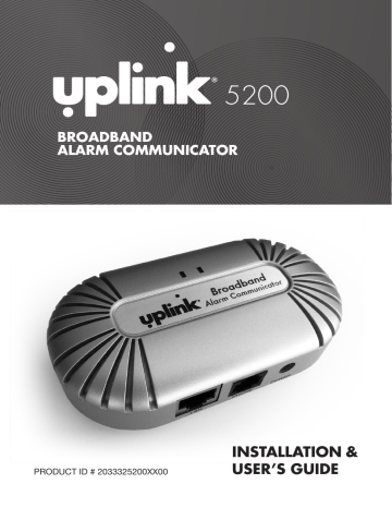 Uplink 5200 User`s guide | Manualzz