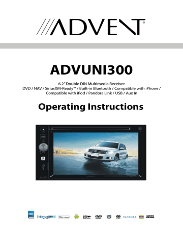 Advent 300, ADVUNI300 Operating instructions Advent 300, ADVUNI300 Operating instructions