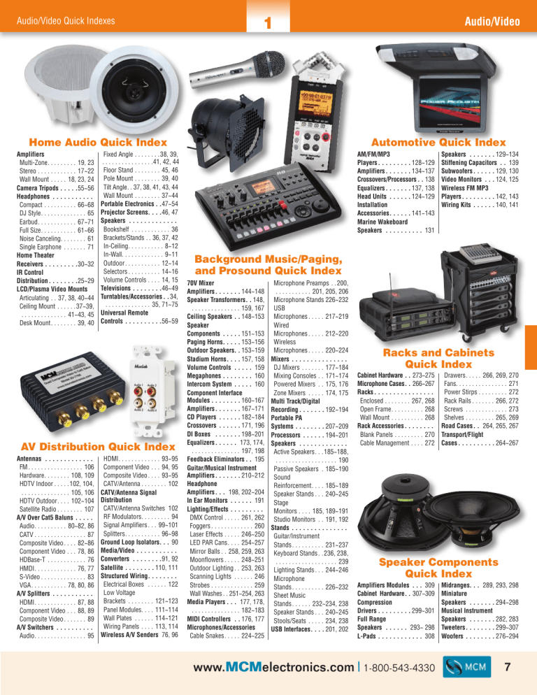 Marantz MV8300 Hi-Def User manual Marantz MV8300 Hi-Def User manual