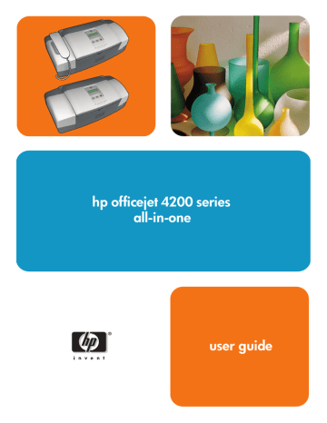 HP Officejet 4215 All-in-One Printer series, EN Series User guide HP Officejet 4215 All-in-One Printer series, EN Series User guide