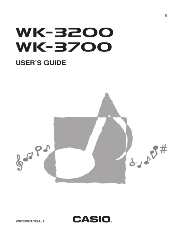 Casio CTK-581 User`s guide | Manualzz