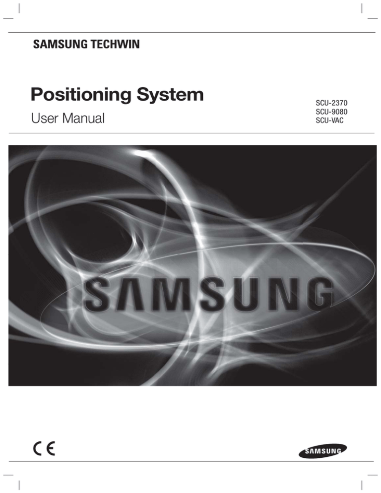 Samsung SCU-VAC User manual Samsung SCU-VAC User manual